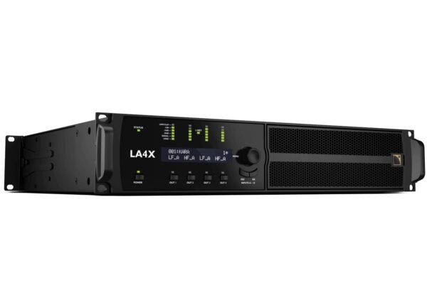 L-Acoustics LA4X Endstufe Vorderseite zum Mieten