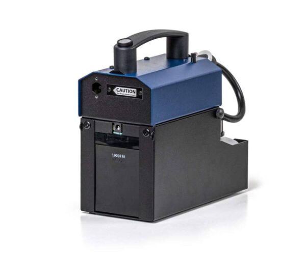 LookSolutions Akku-Nebelmaschine PowerTiny Seitenansicht zum Mieten