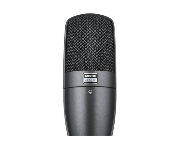 Shure Beta27 Mikrofon kabelgebunden Vorderansicht zum Mieten