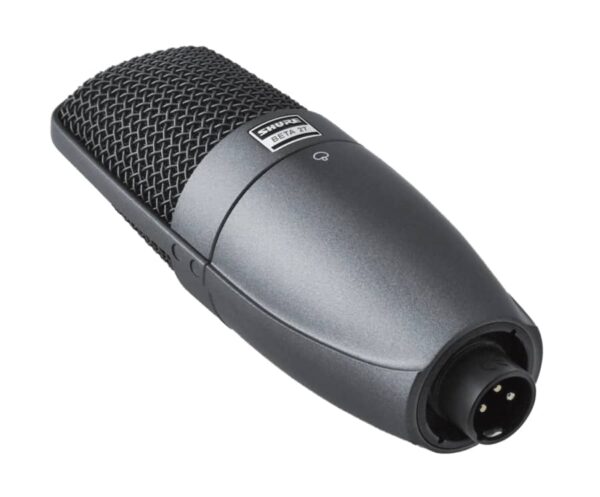 Shure Beta27 Mikrofon kabelgebunden Seitenansicht zum Mieten