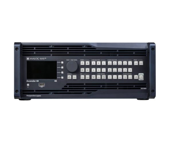 Analog Way Ascender 48-4K-PL ShotBox Vorderansicht zum Mieten