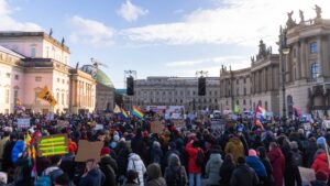 LAV Referenz Mutig, Menschlich, Miteinander Demonstration