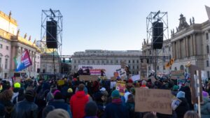 LAV Referenz Mutig, Menschlich, Miteinander Demonstration